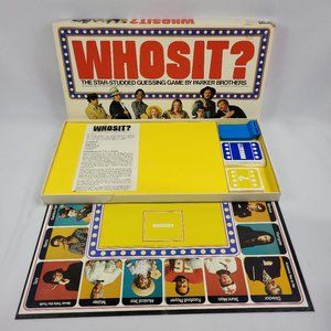 Whosit? Vintage 1977 Board Game by Parker Brothers
